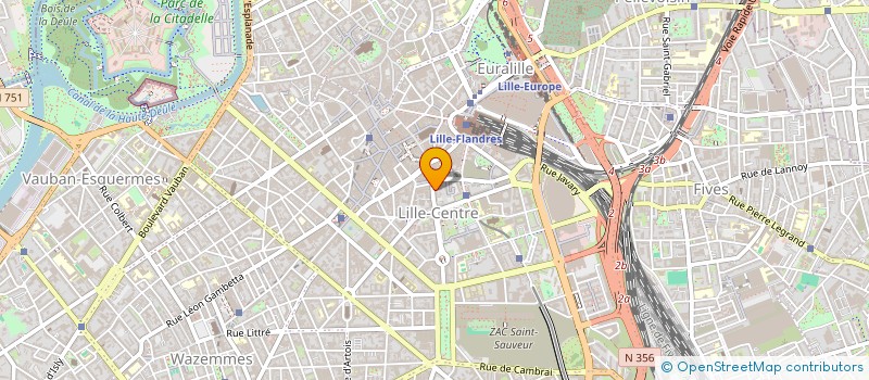localisation de l'entreprise LIBANO SPEED à LILLE