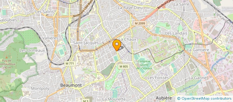 localisation de l'entreprise LIBASSA  CLERMONT-FERRAND