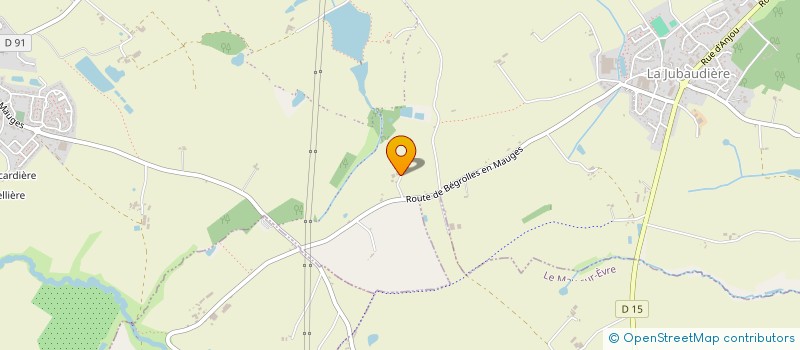 localisation de l'entreprise LIBAULT JOSEPH ET GERARD  BEAUPREAU-EN-MAUGES