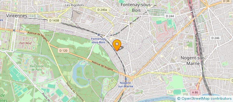 localisation de l'entreprise LIBC DESTINATIONS  NOGENT-SUR-MARNE