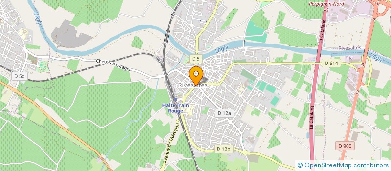 localisation de l'entreprise LIBCOM  RIVESALTES