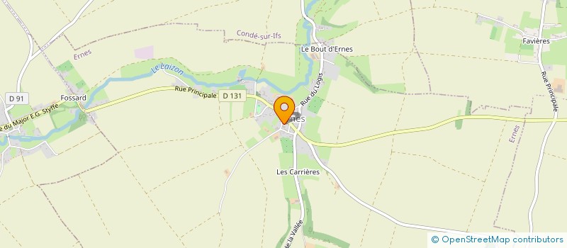 localisation de l'entreprise LIBCR  ERNES