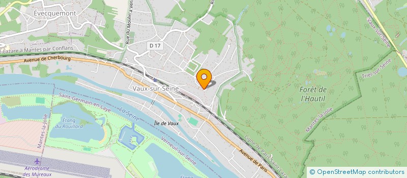 localisation de l'entreprise LIBD IMMOBILIER  VAUX-SUR-SEINE