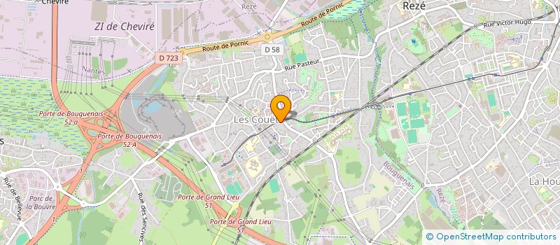 localisation de l'entreprise LIBEAU AGENCEMENT à BOUGUENAIS