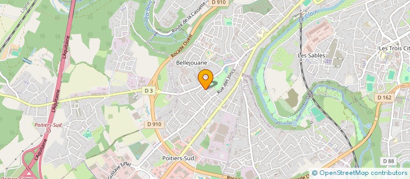 localisation de l'entreprise LIBECCIO à POITIERS