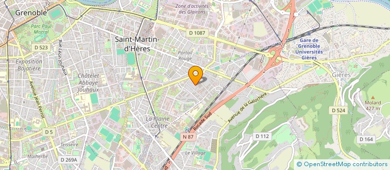 localisation de l'entreprise LIBEDENTAL à GRENOBLE