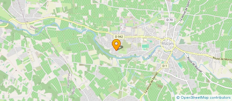 localisation de l'entreprise LIBELL EN PROVENCE  MAZAN