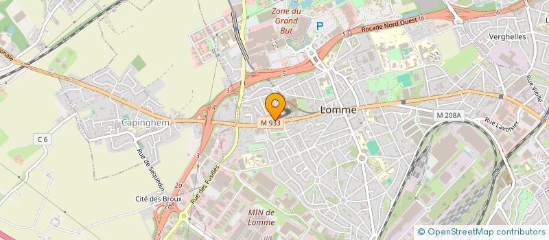 localisation de l'entreprise LIBELL & JACK à LILLE