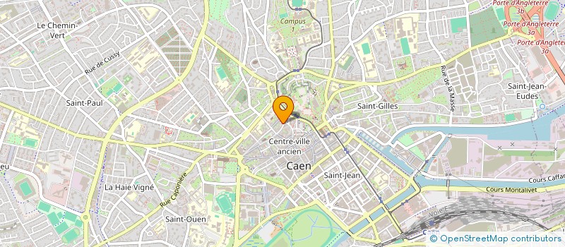 localisation de l'entreprise LIBELLULE à CAEN