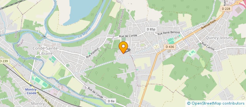 localisation de l'entreprise LIBELLULE 85 à COUILLY-PONT-AUX-DAMES