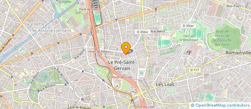 localisation de l'entreprise LIBELLULE à LE PRE-SAINT-GERVAIS