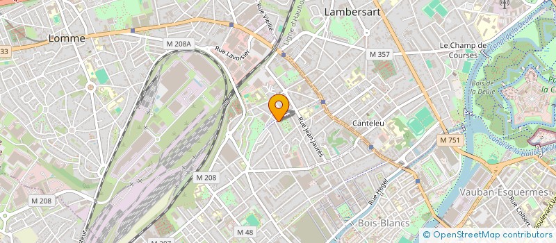 localisation de l'entreprise LIBELLULE à LILLE