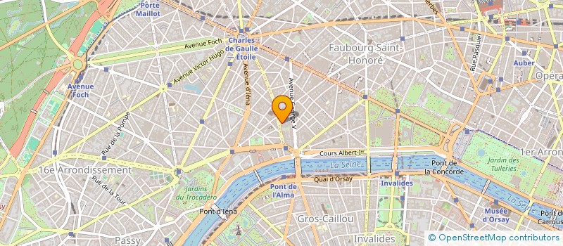 localisation de l'entreprise LIBELLULE DOREE  PARIS