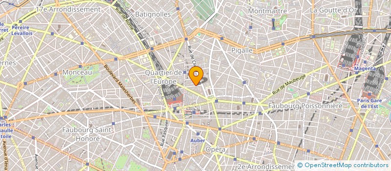 localisation de l'entreprise LIBELLULE MONDE  PARIS