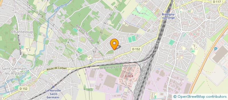 localisation de l'entreprise LIBELLULE PRODUCTION à BRETIGNY-SUR-ORGE