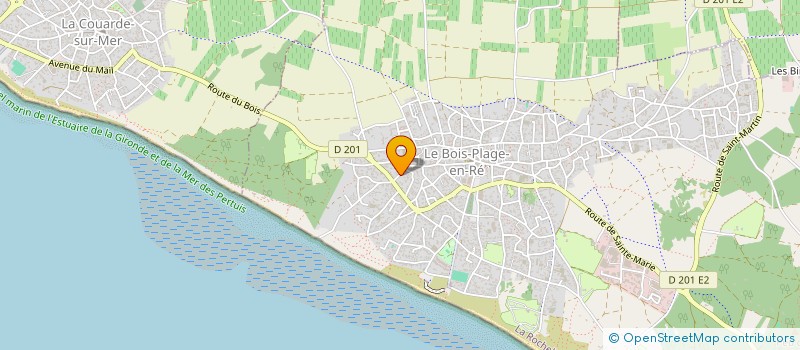 localisation de l'entreprise LIBELLULE SCI  LE BOIS-PLAGE-EN-RE