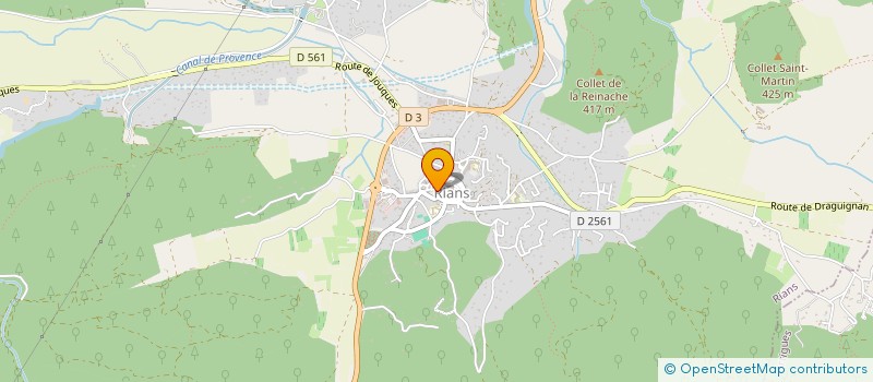 localisation de l'entreprise LIBELLULE SOLUTIONS HABITAT  RIANS