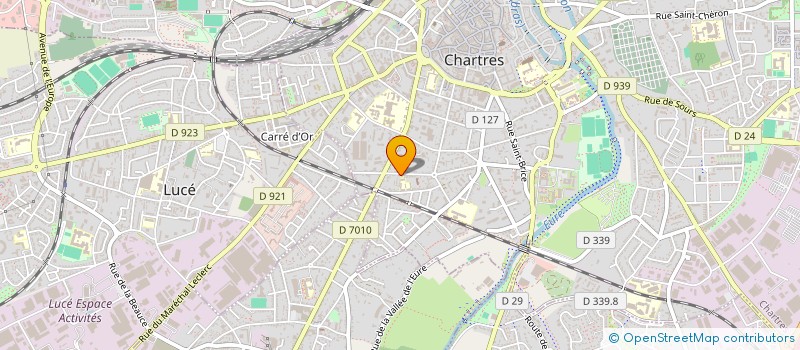 localisation de l'entreprise LIBELLULES à CHARTRES
