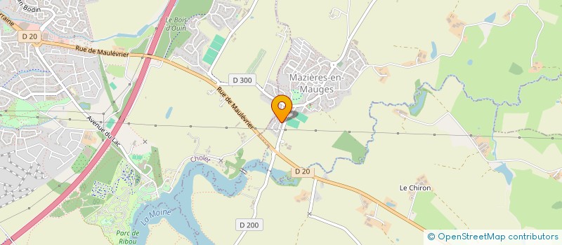 localisation de l'entreprise LIBELU  MAZIERES-EN-MAUGES