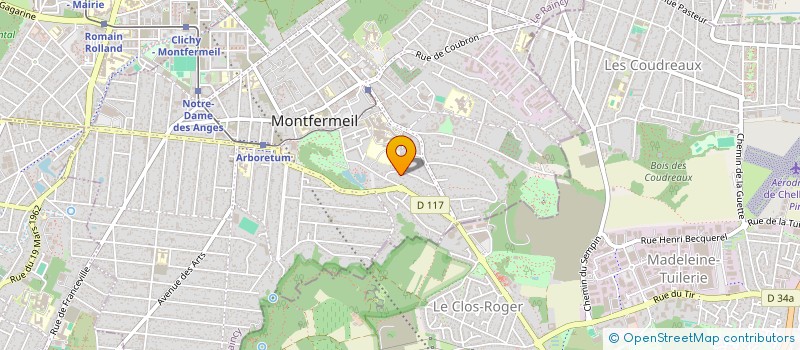 localisation de l'entreprise LIBELULE à MONTFERMEIL