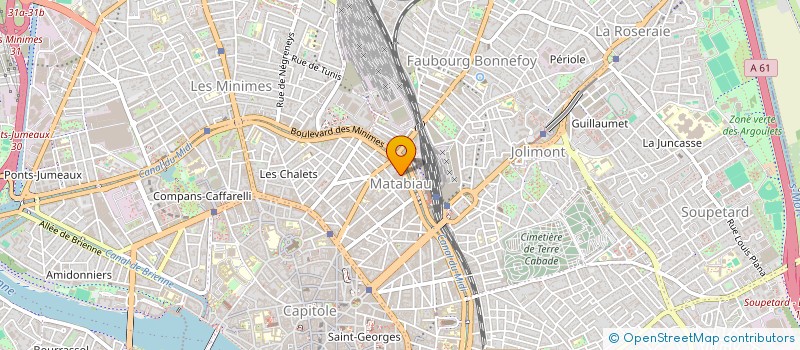 localisation de l'entreprise LIBEOS  TOULOUSE