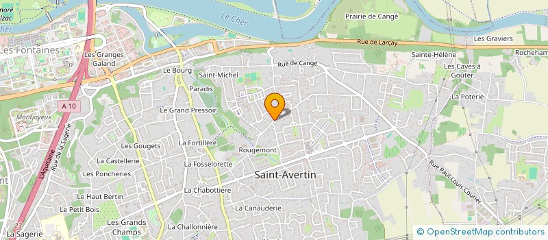 localisation de l'entreprise LIBER  SAINT-AVERTIN