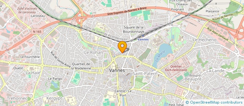 localisation de l'entreprise LIBER CANTUS à VANNES