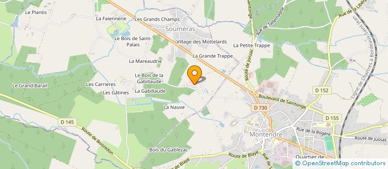 localisation de l'entreprise LIBER DESIGN  SOUMERAS