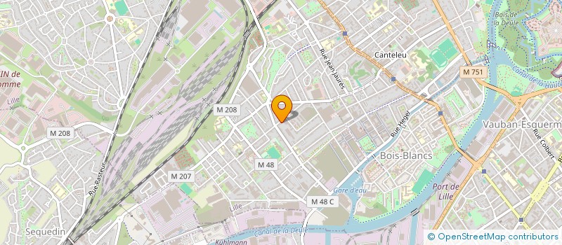 localisation de l'entreprise LIBER ETANCHEITE à LILLE