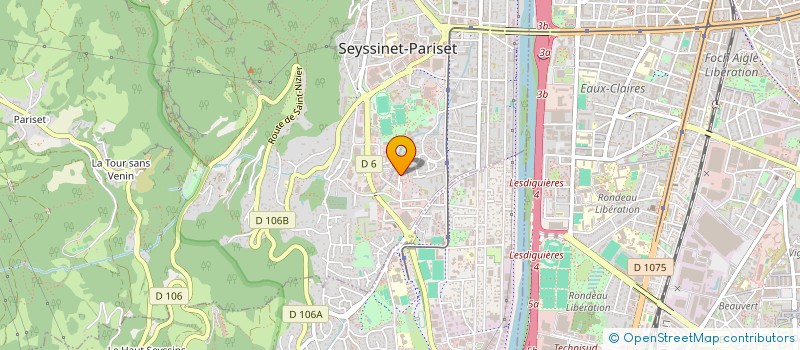 localisation de l'entreprise LIBER JURI  PARIS