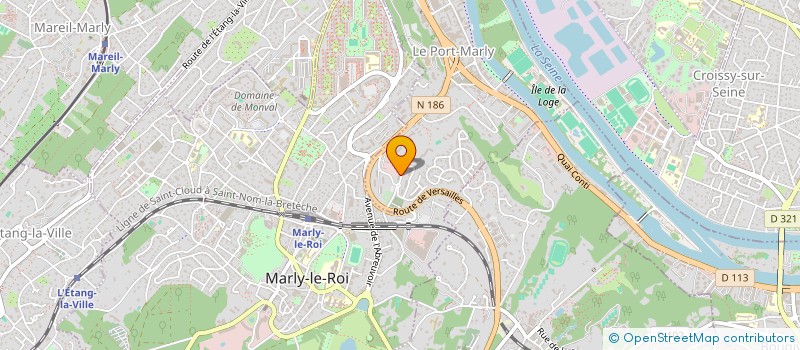 localisation de l'entreprise LIBER NET  LE PORT-MARLY