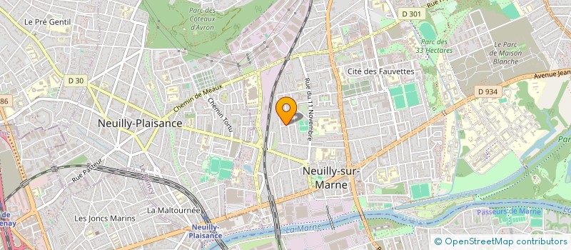 localisation de l'entreprise LIBERALE BAT à NEUILLY-SUR-MARNE