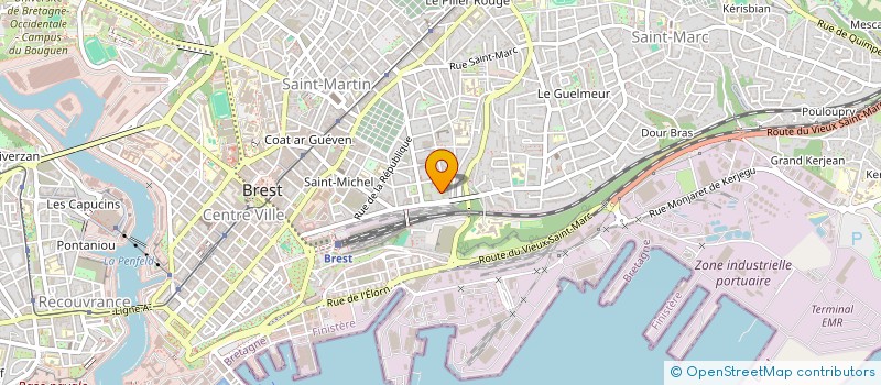 localisation de l'entreprise LIBERALE D INVESTISSEMENT  BREST