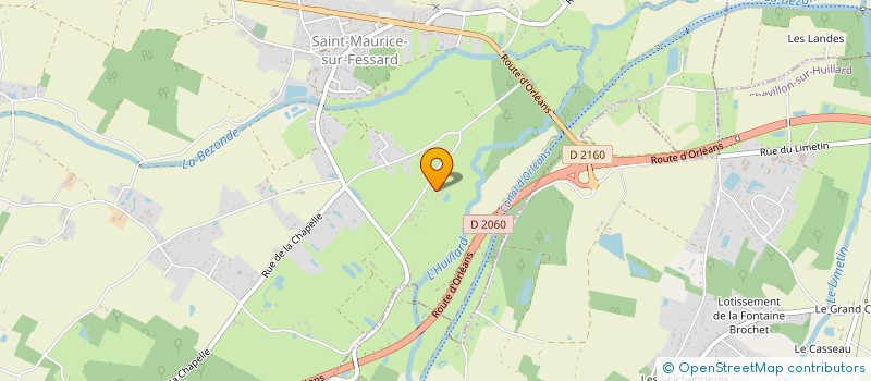 localisation de l'entreprise LIBERALINA à SAINT-MAURICE-SUR-FESSARD