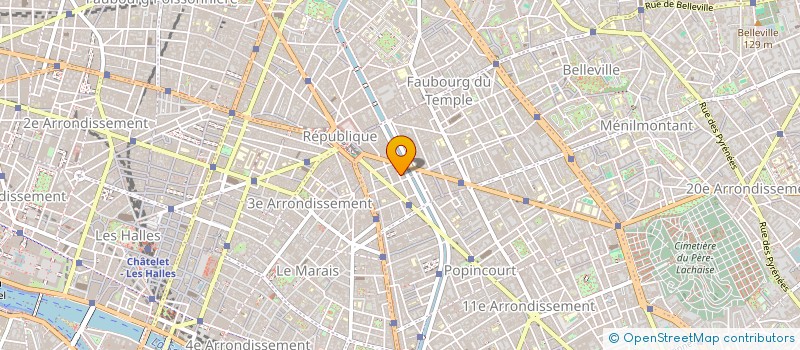 localisation de l'entreprise LIBERALL GROUP  PARIS