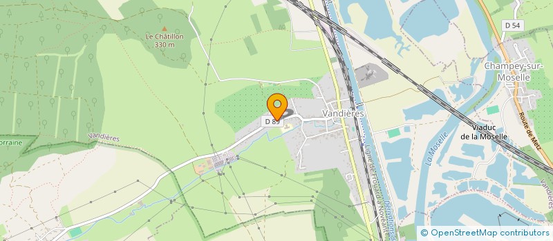 localisation de l'entreprise LIBERATION  VANDIERES