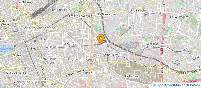 localisation de l'entreprise LIBERATION à MARSEILLE