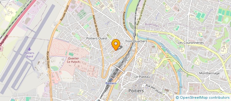 localisation de l'entreprise LIBERATION ANIMALE 86  POITIERS