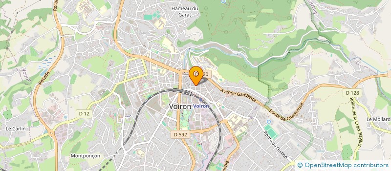 localisation de l'entreprise LIBERATION DE LA VOIX  VOIRON