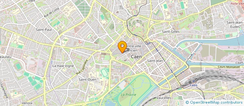 localisation de l'entreprise LIBERCT à CAEN