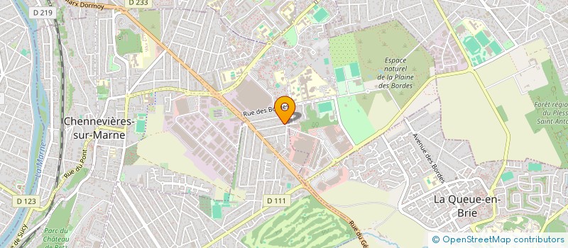localisation de l'entreprise LIBERE TES FINANCES à ORMESSON-SUR-MARNE