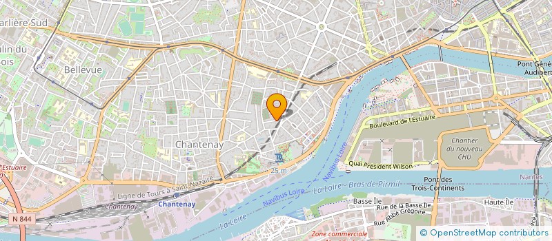 localisation de l'entreprise LIBERE & ZEN à NANTES
