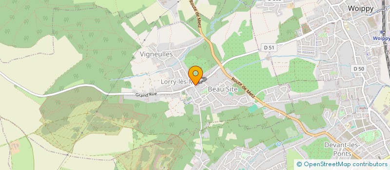 localisation de l'entreprise LIBEREIRA  LORRY-LES-METZ