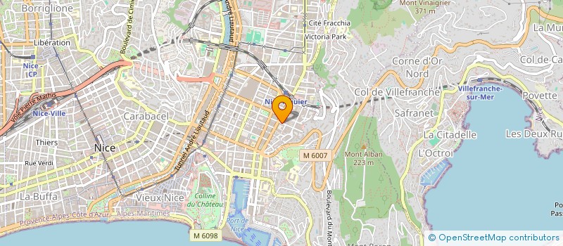 localisation de l'entreprise LIBEREZ VOTRE POTENTIEL à NICE
