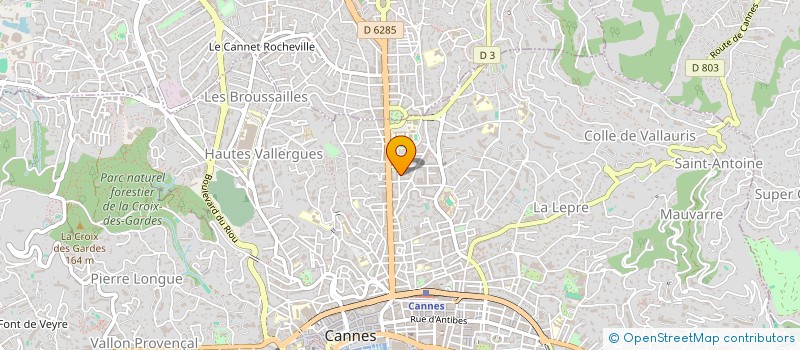 localisation de l'entreprise LIBERI CANTORI  CANNES