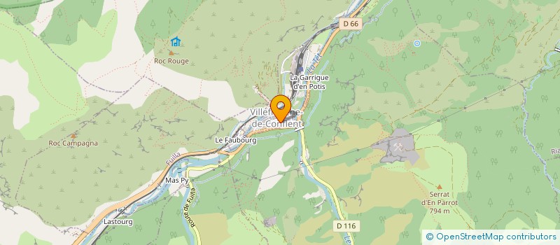 localisation de l'entreprise LIBERIA à VILLEFRANCHE-DE-CONFLENT