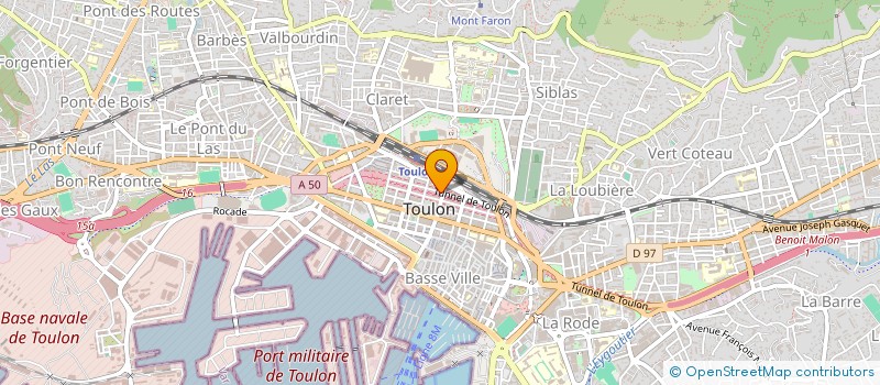 localisation de l'entreprise LIBERIA  TOULON