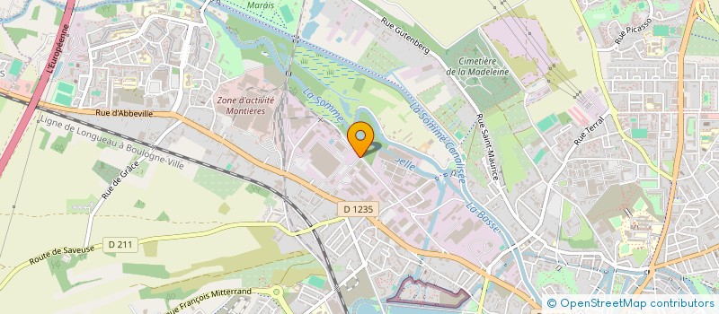 localisation de l'entreprise LIBERLY à AMIENS