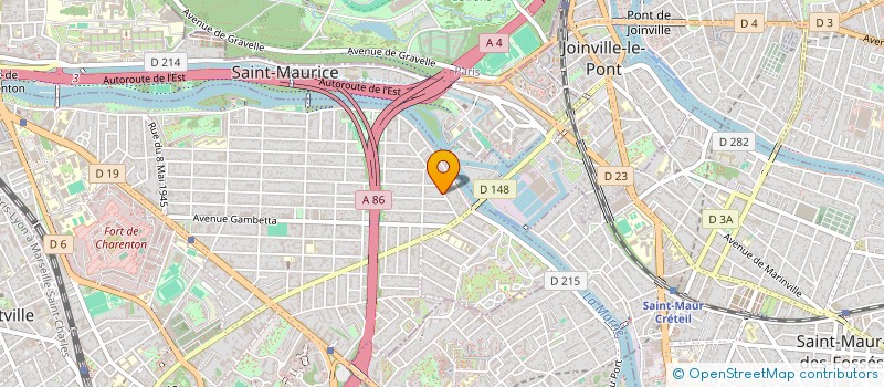 localisation de l'entreprise LIBERO à SAINT-MAUR-DES-FOSSES