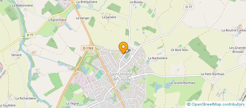 localisation de l'entreprise LIBERO à MONTAIGU-VENDEE
